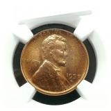 1957 D PENNY 1C MS65RB NGC
