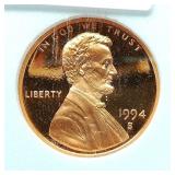 1994 S PENNY 1C PR70 CAM SGS