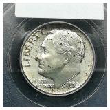 1955 D Dime 10c MS66 PCGS