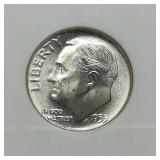 1955 Dime 10c MS66 NGC