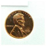 1961 PENNY 1C PR70 SGS
