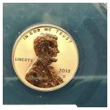 2018 S PENNY 1C RP70 DCAM ANACS