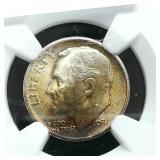 1951 S Dime 10c MS65 NCG