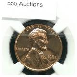 1961 PENNY 1C PF68RD NGC