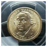 2007 D Washington $1 MS66 PCGS First Day - B