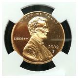 2009 S PENNY 1C PF69RD ULTRA CAM NGC FORMATIVE YRS