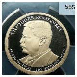 2013 S Roosevelt $1 PR70 ANACS DCAM First Strike