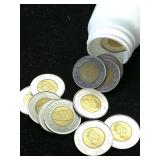 (13) $2 Canadian Coins