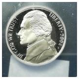 2004 S Jefferson Nickel 5C PR70 DCAM ICG MASTER'S