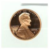 2004 S ULTRA CAMEO PENNY 1C PF69RD NGC