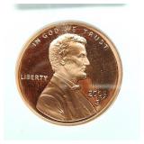 2005 S ULTRA CAMEO PENNY 1C PF69RD NGC