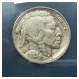1929 S Buffalo Nickel 5C F12 ANACS