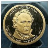 2010 S Buchanan $1 PR69 ANACS DCAM First Day