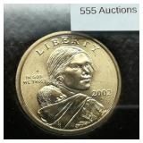 2002 D Sacagawea $1 MS66 ICG Obverse Model