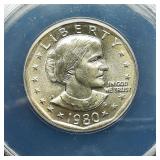 1980 P Susan B. Anthony $1 MS66 ANACS