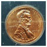 2009 ILLINOIS CAPITAL REVERSE PENNY 1C MS67RD ANAC