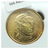 2009 D John Tyler $1 MS70 SGS