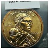 2005 D Sacagawea $1 SP69 ICG First Strike Satin Fi
