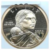 2005 S Sacagawea $1 PF69 NGC Ultra Cameo