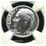 1963 Dime 10c PR67 NGC