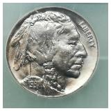 1938 D Buffalo Nickel 5C MS65 ICG