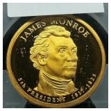 2008 S James Monroe $1 PR70 ICG DCAM