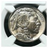 1938 D Buffalo Nickel 5C MS66 NGC