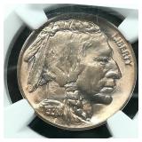 1938 D/D Buffalo Nickel 5C MS66 NGC