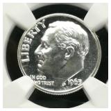 1963 Dime 10c PF68 NGC