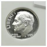 1963 Dime 10c PF68 PCI Deep Cameo