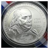 2006 Benjamin Franklin Uncirculated Silver Dollar