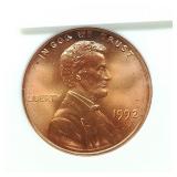 1992 PENNY 1C MS68RD ANACS