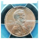 1992 PENNY 1C AU58 PCGS