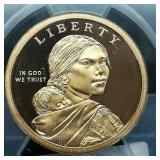 2010 S Sacagawea $1 PR70 ANACS A first strike coin