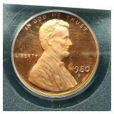 1980 S DCAM PENNY 1C PR69RD PCGS