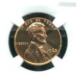 1960 LARGE DATE PENNY 1C PF67RD NGC