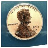 2018 S FIRST RELEASE PENNY 1C RP70 DCAM ANACS