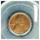 1944 PENNY 1C MS63RD PCGS