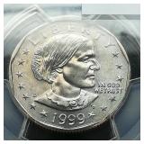 1999 D Susan B Anthony $1 MS66 PCGS