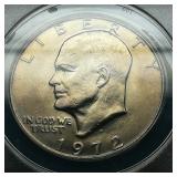 1972 D Eisenhower $1 MS64 ANACS