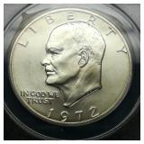1972 S Eisenhower $1 MS65 ANACS