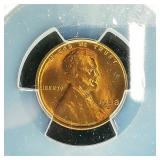 1940 D PENNY 1C MS66RD PCGS