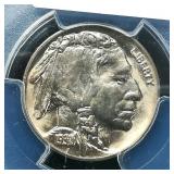 1938 D/D Buffalo Nickel 5C MS65 PCGS