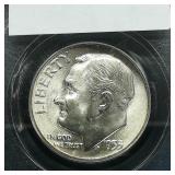 1953 S Dime 10c MS66 PCGS