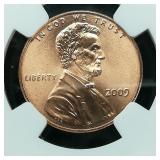 2009 SMS BRONZE PENNY 1C MS67RD NGC FORMATIVE YEAR