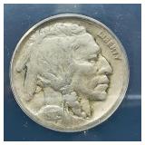 1923 Buffalo Nickel 5C GD 6 SCRATCHED ANACS