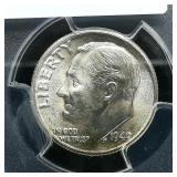 1949 D Dime 10c MS65 PCGS