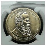 2011 P Hayes $1 MS65 NGC First Day of Issue