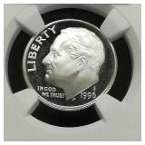 1996 S Dime 10c PF69 NGC Ultra Cameo Silver
