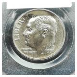 1996 D Dime 10c MS65 PCGS